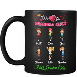We Love You Grandpa Grandma Nana Personalized Ceramic Coffee Mugs Special Edition